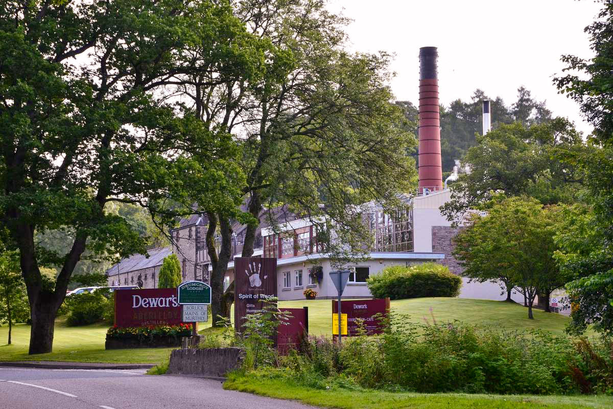 Dewars distillery is the home of Dewars White Label, one of the most popular blended whiskies in the world.