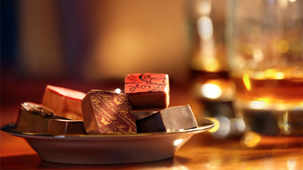 Chocolate and Whisky Pairing in Scotland