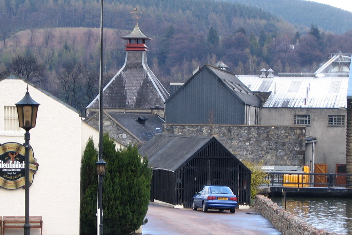 scotland distillery tour map