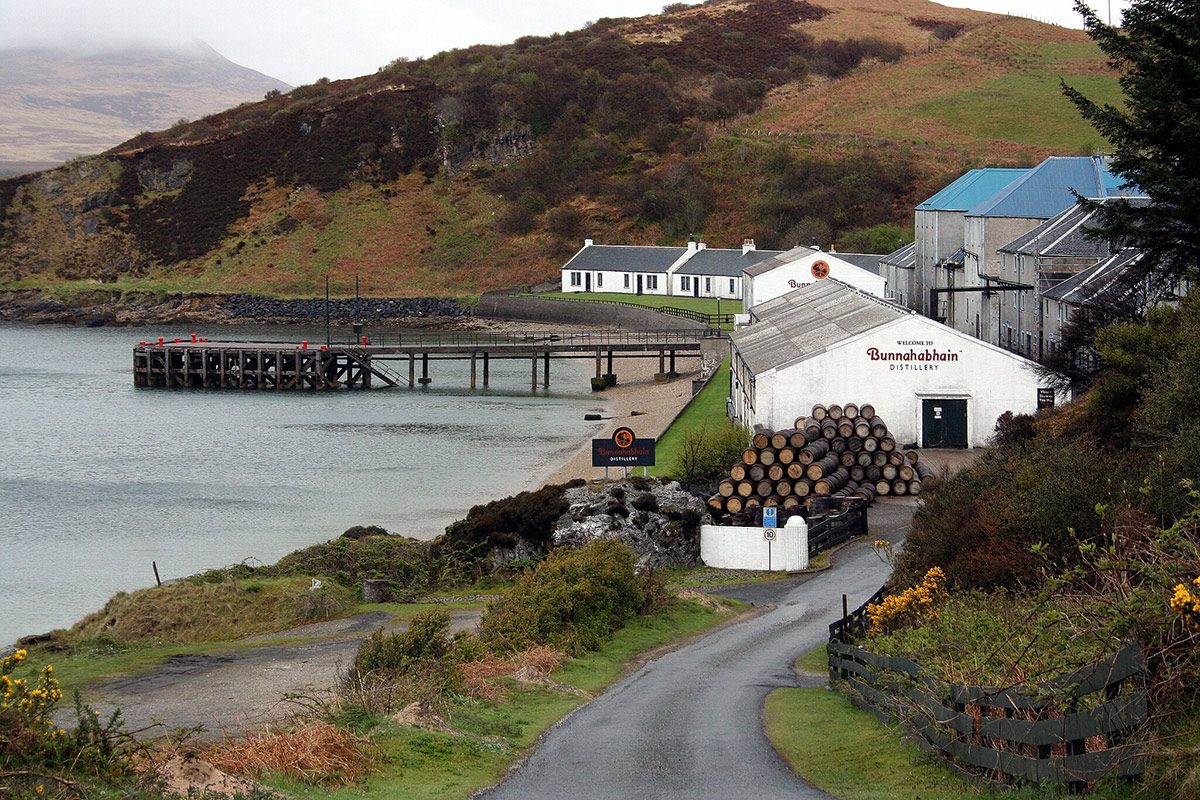 Whiskies of Islay Scotland - Bunnahabhain Distillery